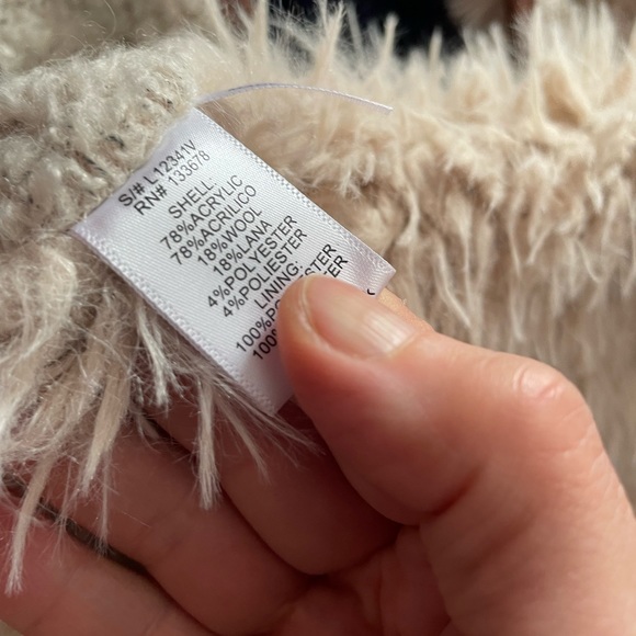 🐻 cozy 🐨 Boho ☮️ vest vintage styling open front cardigan vest - Picture 8 of 9